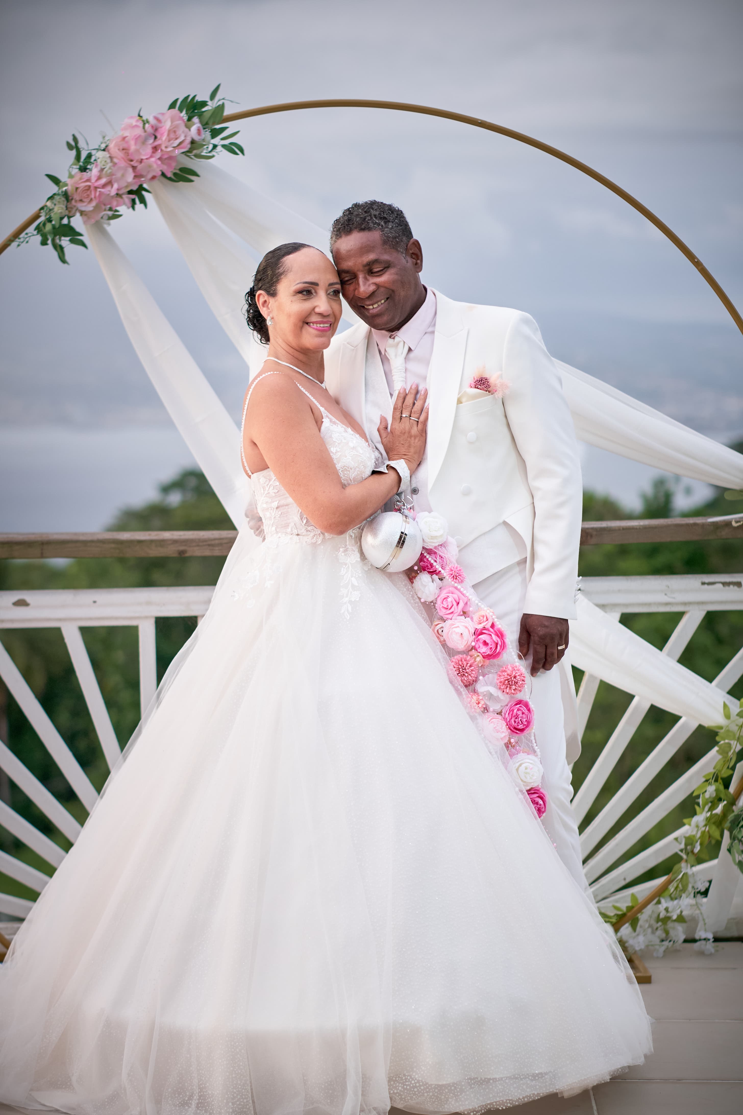 Préparatifs du mariage de D. et S. en Martinique